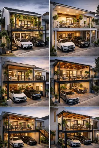 Mezannine Teras Rumah Keren di Sukasari